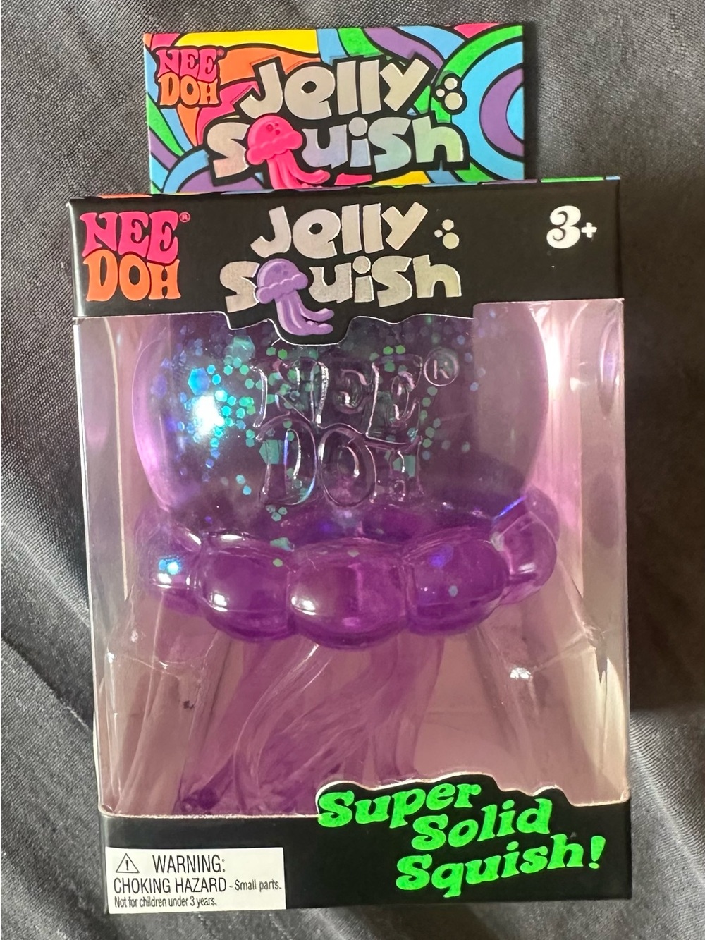 NeeDoh Jelly Squish - purple